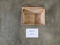Houten kist - afbeelding 2 van  2