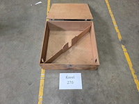 Houten kist - afbeelding 1 van  1