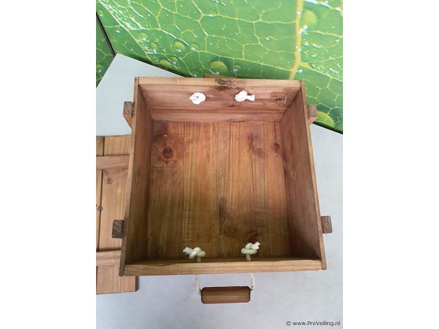 Houten kist - afbeelding 3 van  3