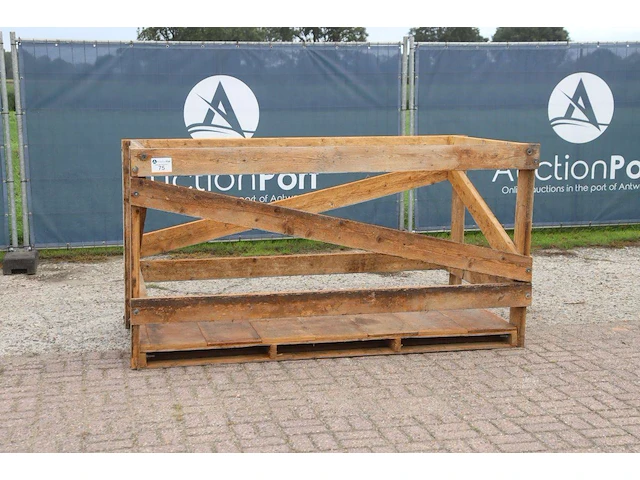 Houten kist - afbeelding 1 van  1