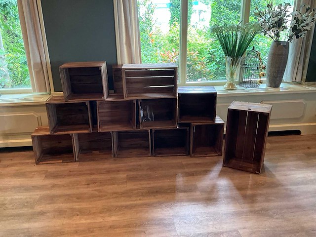 Houten kisten (14x) - afbeelding 1 van  7