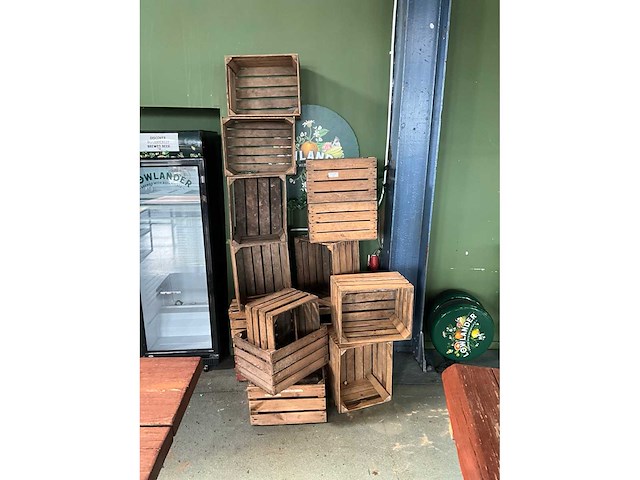 Houten kisten (16x) - afbeelding 2 van  5