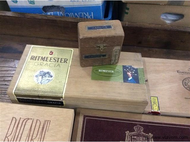 Houten kistjes - afbeelding 2 van  3