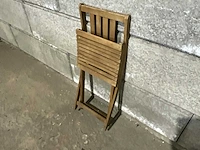 Houten klapstoel (12x) - afbeelding 6 van  6
