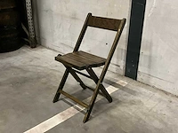 Houten klapstoel (76x)