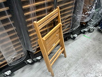 Houten klapstoel (95x) - afbeelding 2 van  3