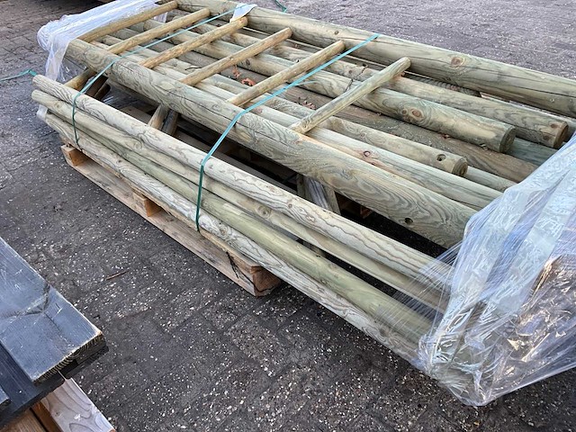 Houten klimrek onderdelen - afbeelding 3 van  3