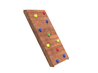 Houten klimwanden (2x) - afbeelding 1 van  1