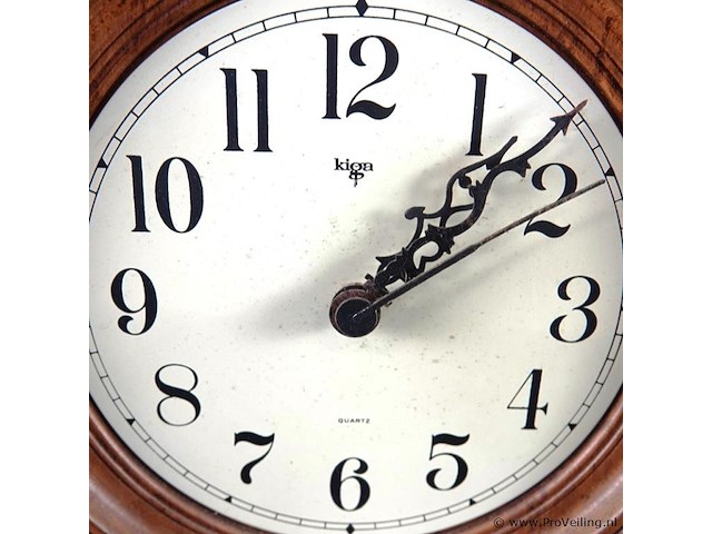 Houten klok - afbeelding 3 van  5