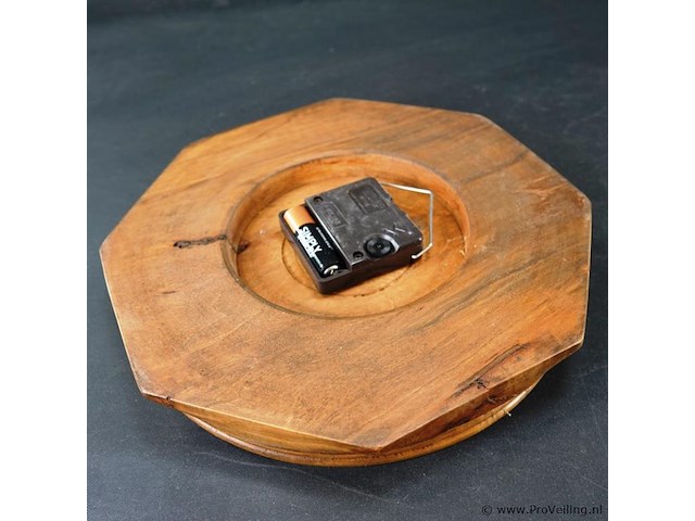 Houten klok - afbeelding 5 van  5