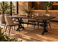 Houten kloostertafel - afbeelding 1 van  5
