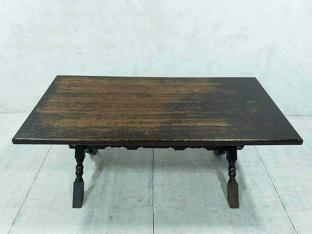 Houten kloostertafel - afbeelding 3 van  5