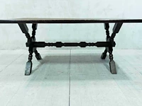 Houten kloostertafel - afbeelding 4 van  5