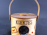 Houten koekjes doos - afbeelding 2 van  7
