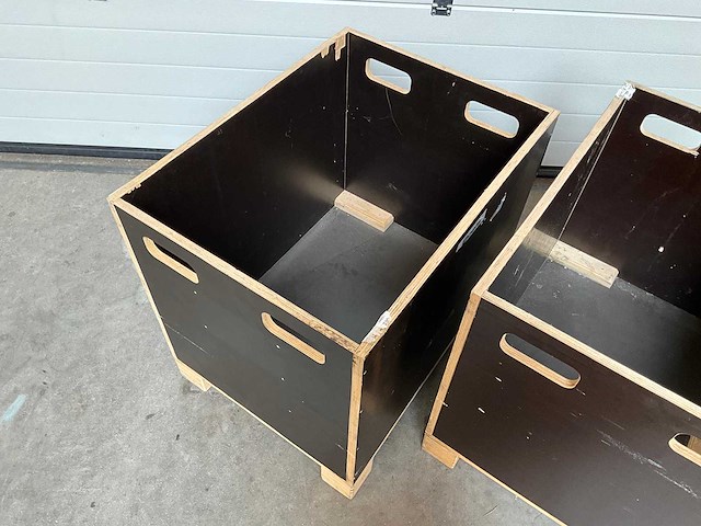 Houten krat (2x) - afbeelding 3 van  3