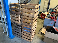 Houten krat (8x) - afbeelding 1 van  4
