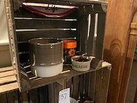 Houten kratten inclusief inhoud (5x) - afbeelding 3 van  4