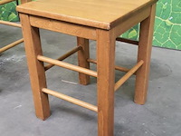 Houten krukken - 3 stuks - afbeelding 3 van  3