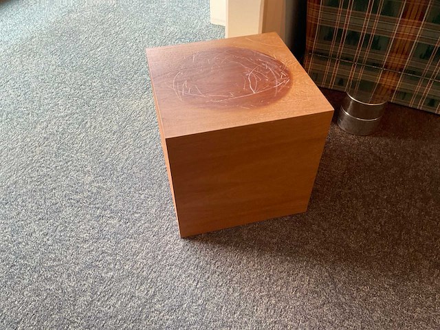 Houten kubus (2x) - afbeelding 4 van  5