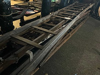 Houten ladder (9x) - afbeelding 3 van  4