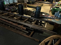 Houten ladder (9x) - afbeelding 4 van  4