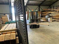 Houten lamellenscherm zwart gespoten - 224x90 cm (2x) - afbeelding 5 van  8
