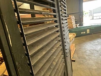 Houten lamellenscherm zwart gespoten - 224x90 cm (2x) - afbeelding 6 van  8