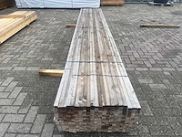 Houten latten 4200x35mm 315 stuks 1323m1 nieuw ongebruikt - afbeelding 2 van  2
