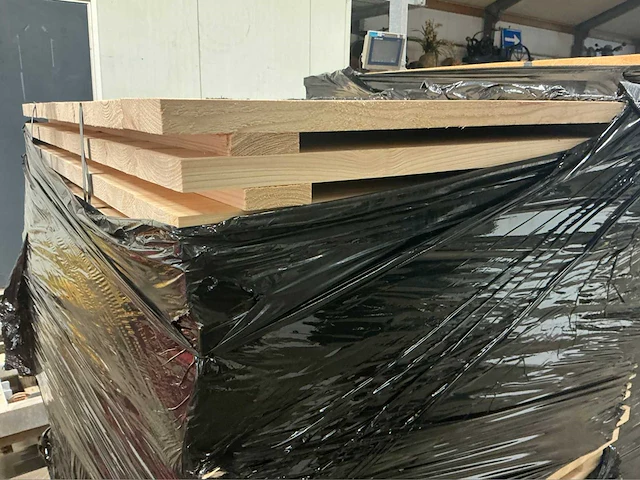 Houten legbord voor stelling (40x) - afbeelding 6 van  6