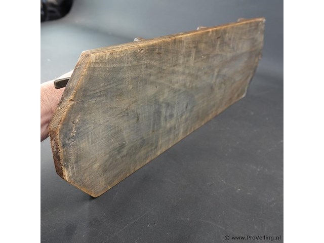 Houten lepelrek met antieke lepels - afbeelding 5 van  5