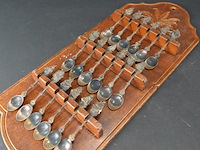 Houten lepelrek met lepeltjes - afbeelding 2 van  5