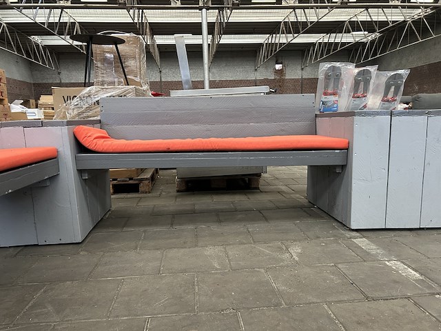 Houten loungebank 300x300 cm - afbeelding 4 van  7
