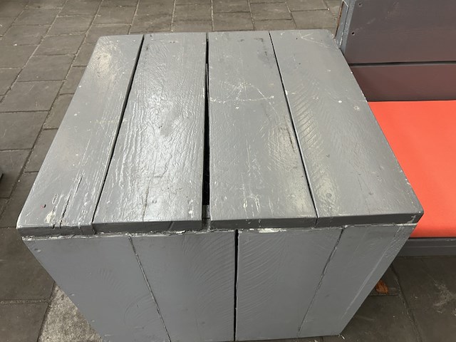 Houten loungebank 300x300 cm - afbeelding 5 van  7