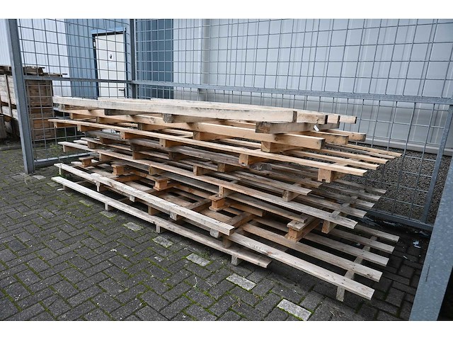 Houten machine pallet (70x) - afbeelding 5 van  6