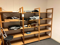 Houten magazijnstelling (11 secties) - afbeelding 4 van  4