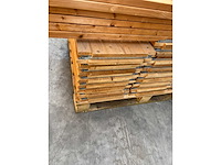 Houten magazijnstelling circa 11m. - afbeelding 4 van  8