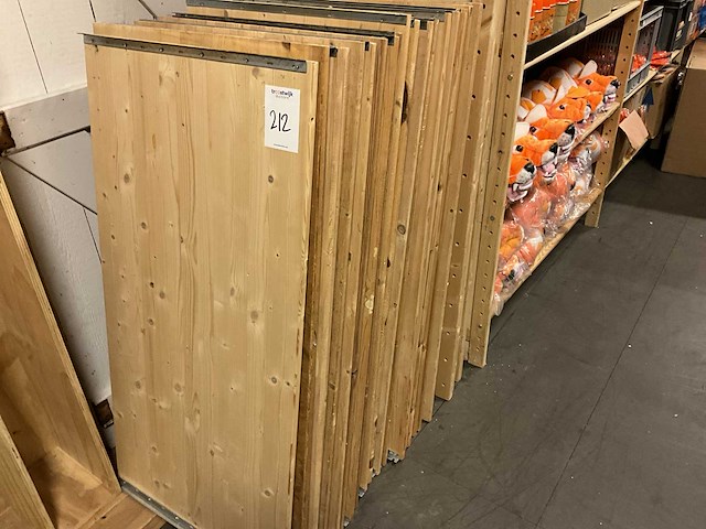 Houten magazijnstelling - afbeelding 1 van  3