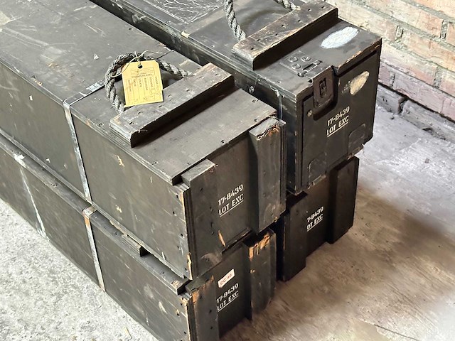 Houten munitiekisten (57x) - afbeelding 4 van  7