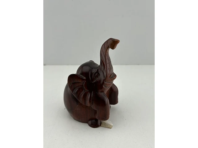 Houten olifant - afbeelding 5 van  9