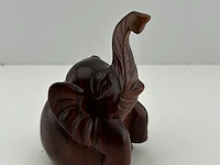 Houten olifant - afbeelding 5 van  9