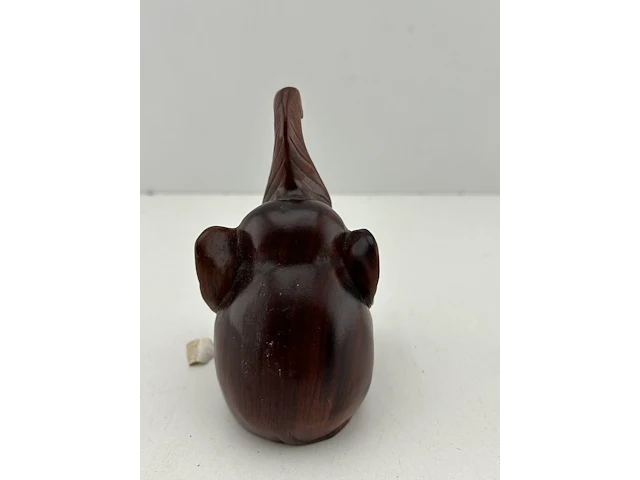 Houten olifant - afbeelding 7 van  9