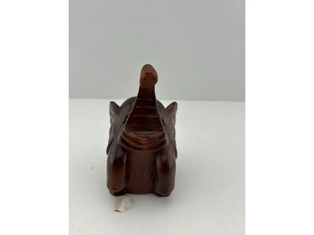 Houten olifant - afbeelding 8 van  9