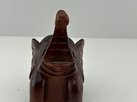 Houten olifant - afbeelding 8 van  9