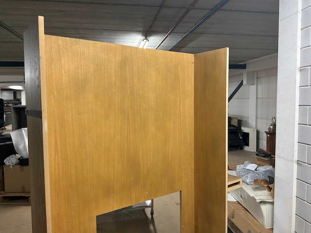 Houten ombouw voor kachel - afbeelding 4 van  12
