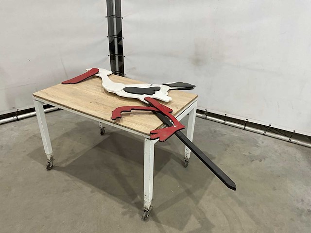 Houten ooievaar - afbeelding 1 van  4