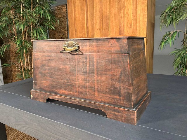 Houten opbergkistje - afbeelding 1 van  7
