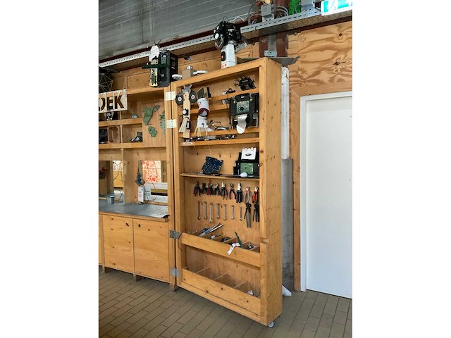 Houten opbergsysteem | inhoud inbegrepen - afbeelding 3 van  13