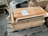 Houten oppottafel - 50x100x100 cm (4x) - afbeelding 4 van  6