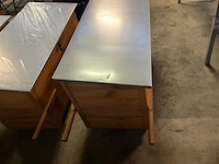 Houten opslag kist - afbeelding 4 van  9