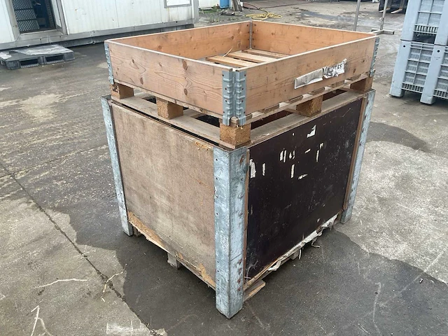 Houten opslagbakken (2x) - afbeelding 3 van  3